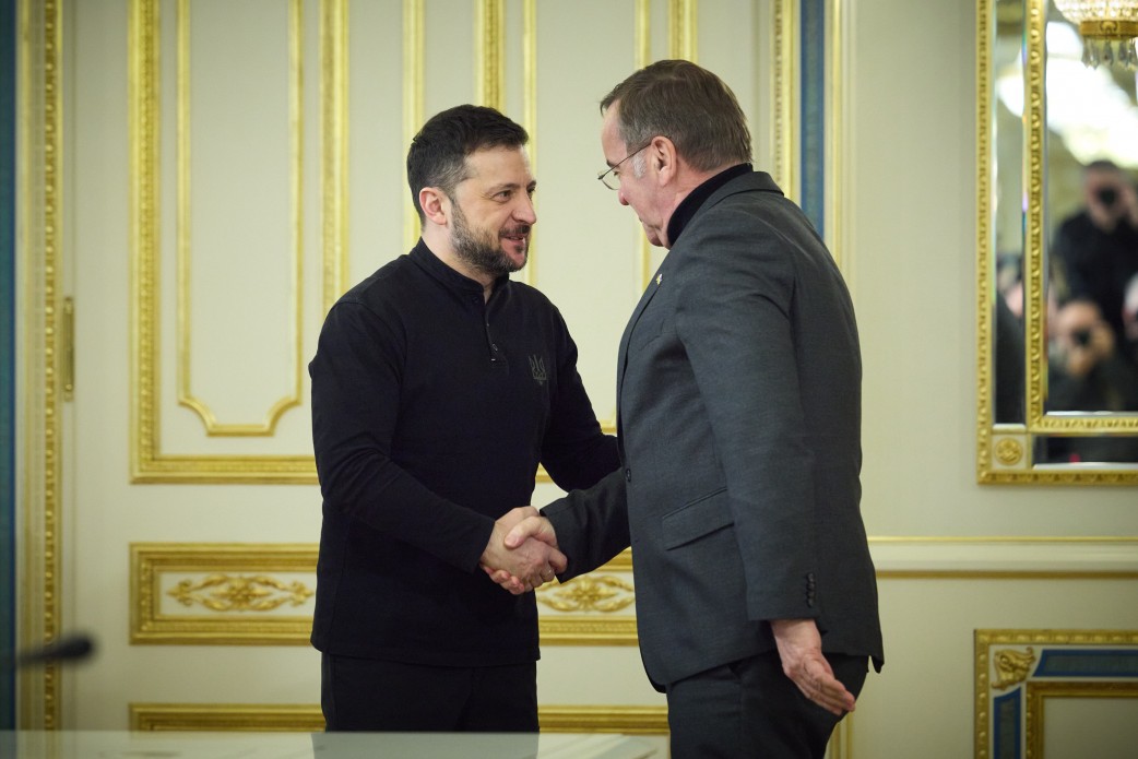 Президент України Володимир Зеленський та міністр оборони Німеччини Борис Пісторіус
