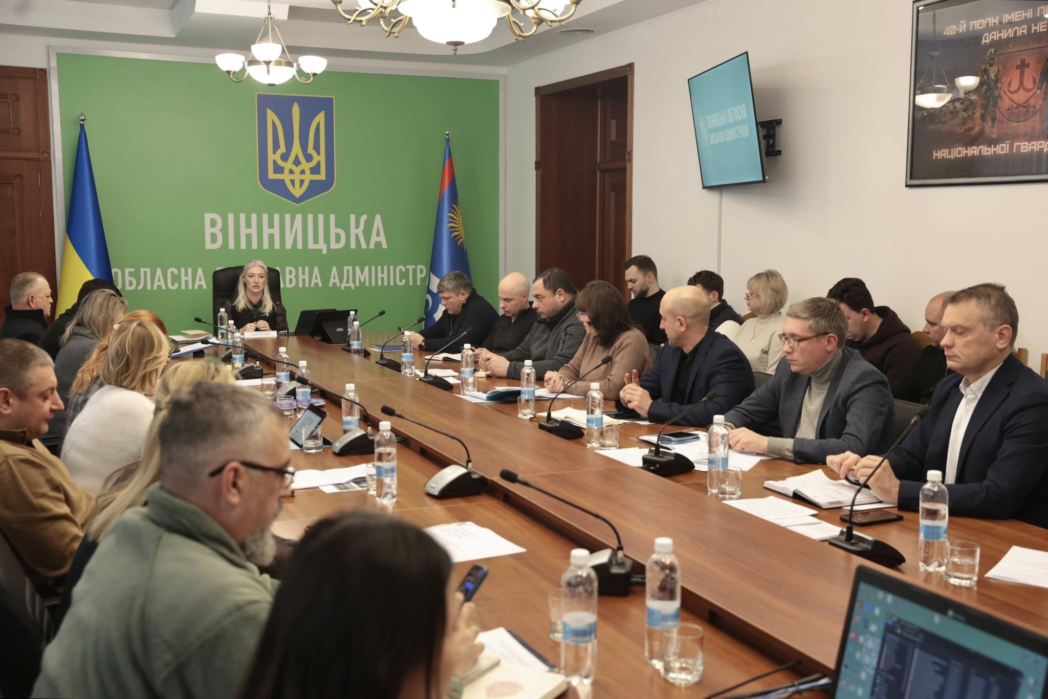 Начальниця ОВА Наталя Заболотна провела нараду з керівниками структурних підрозділів обласної військової адміністрації