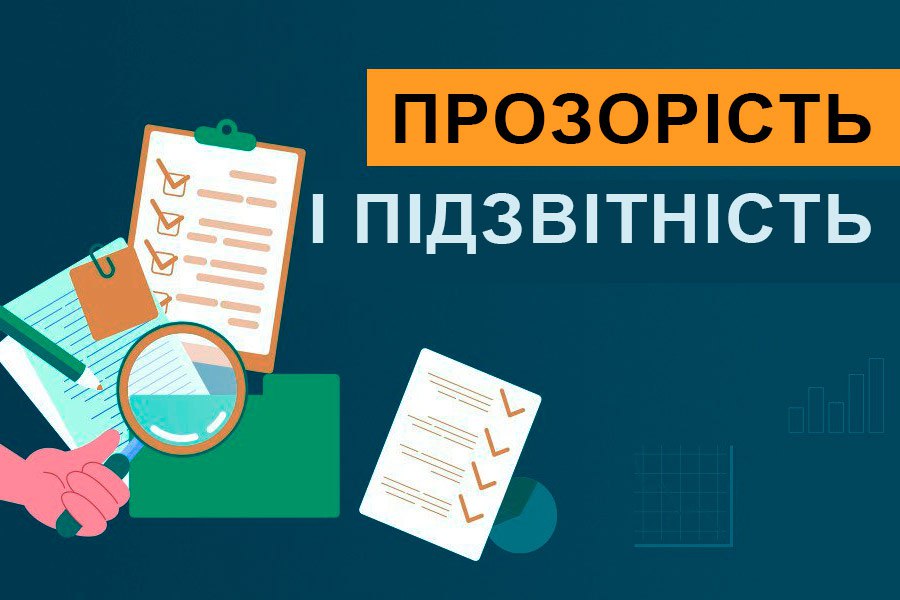 інфографіка "Прозорість і підзвітність"