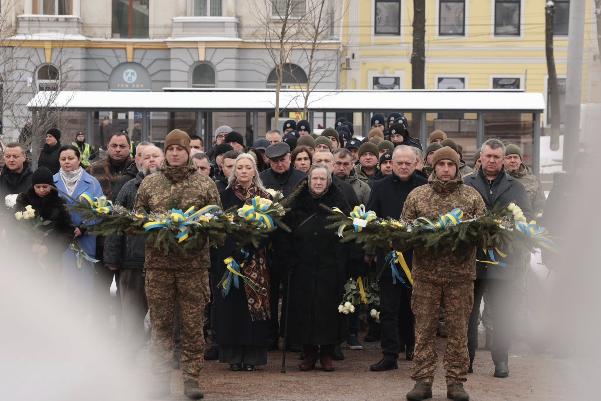 Начальниця ОВА Наталя Заболотна та учасники заходу