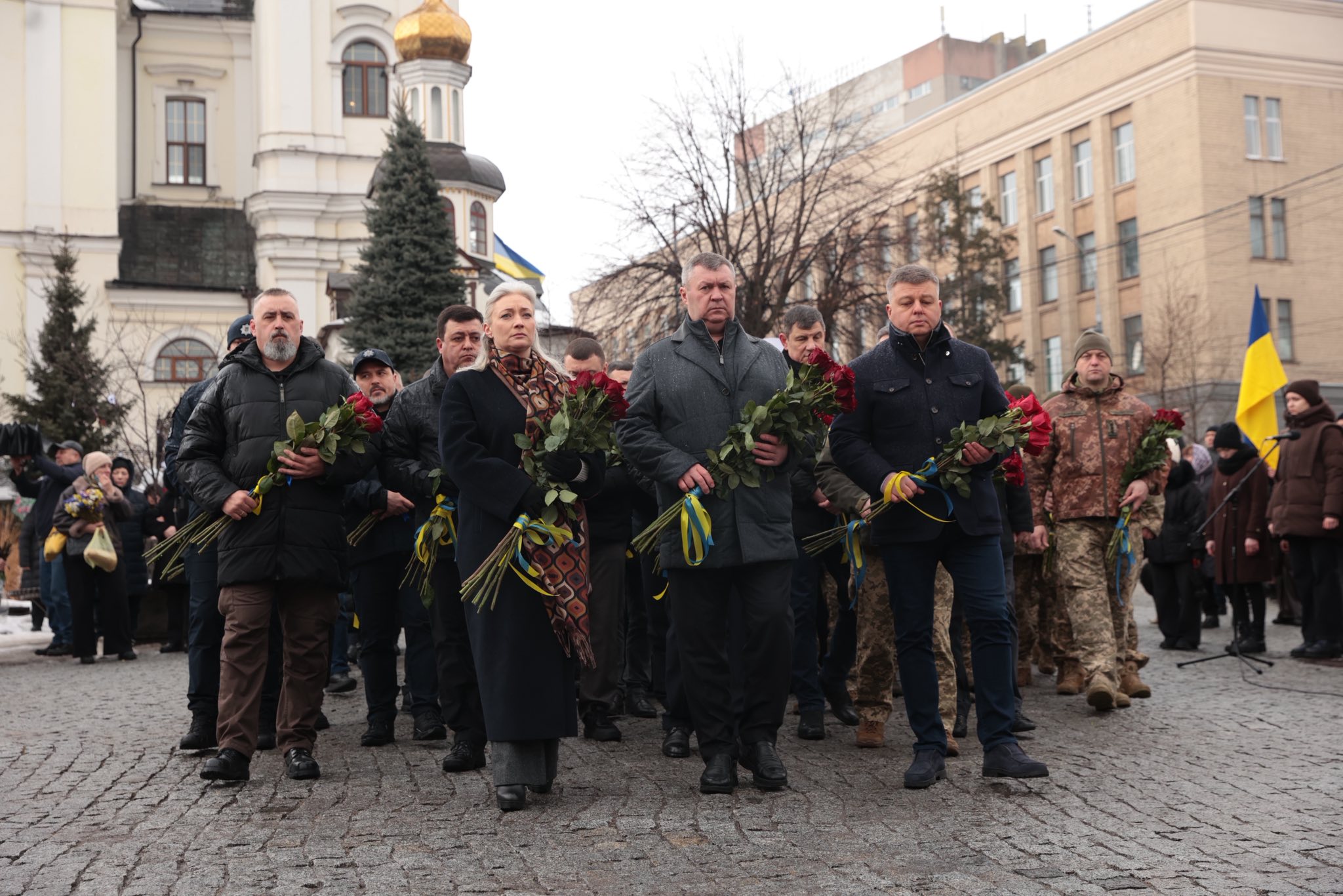 начальниця ОВА Наталя Заболотна та учасники заходу