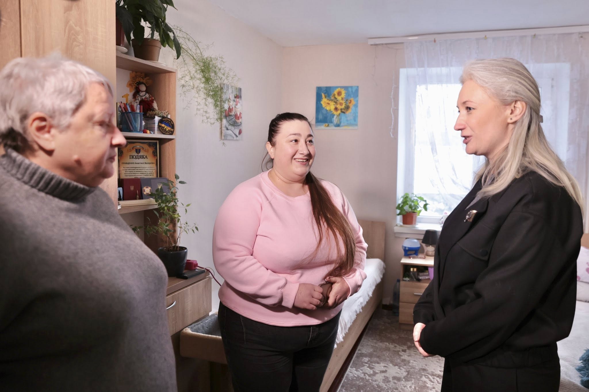 начальниця ОВА Наталя Заболотна та учасники заходу