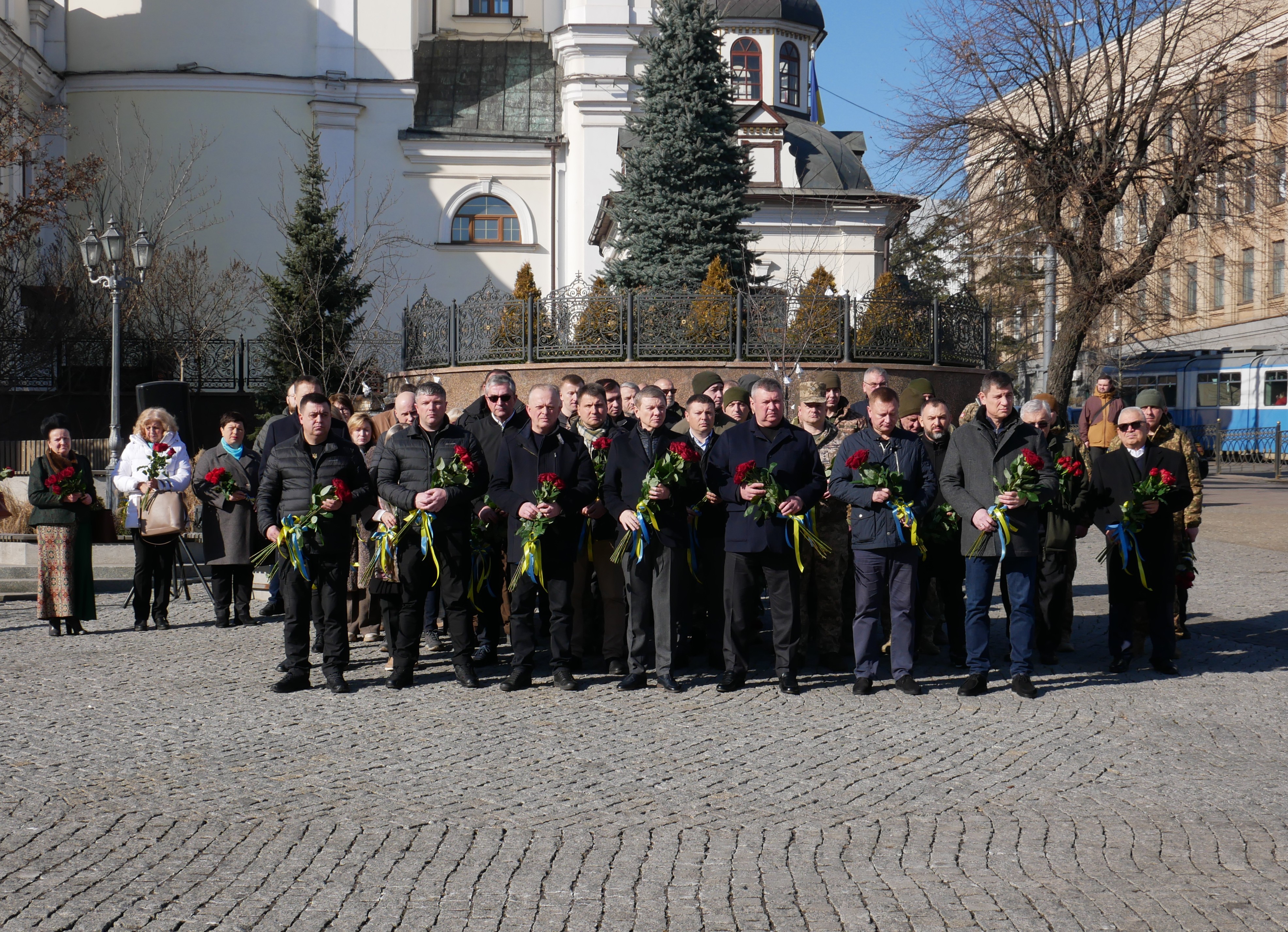 заступник Начальника ОВА Сергій Здітовецький, заступник Начальника ОВА Олександр Піщик, заступник Начальника ОВА з питань цифрового розвитку, цифрових трансформацій і цифровізації (CDTО) Андрій Кавунець 