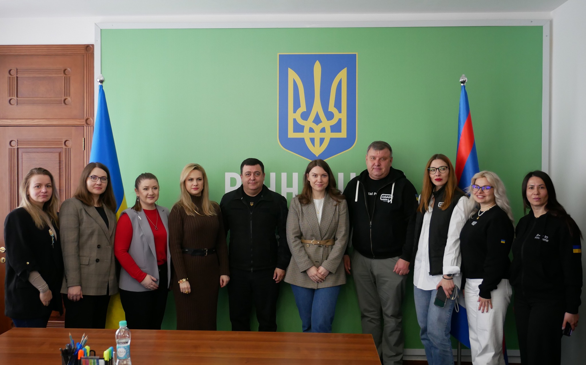 заступник начальника ОВА (CDTO) Андрій Кавунець та учасники зустрічі