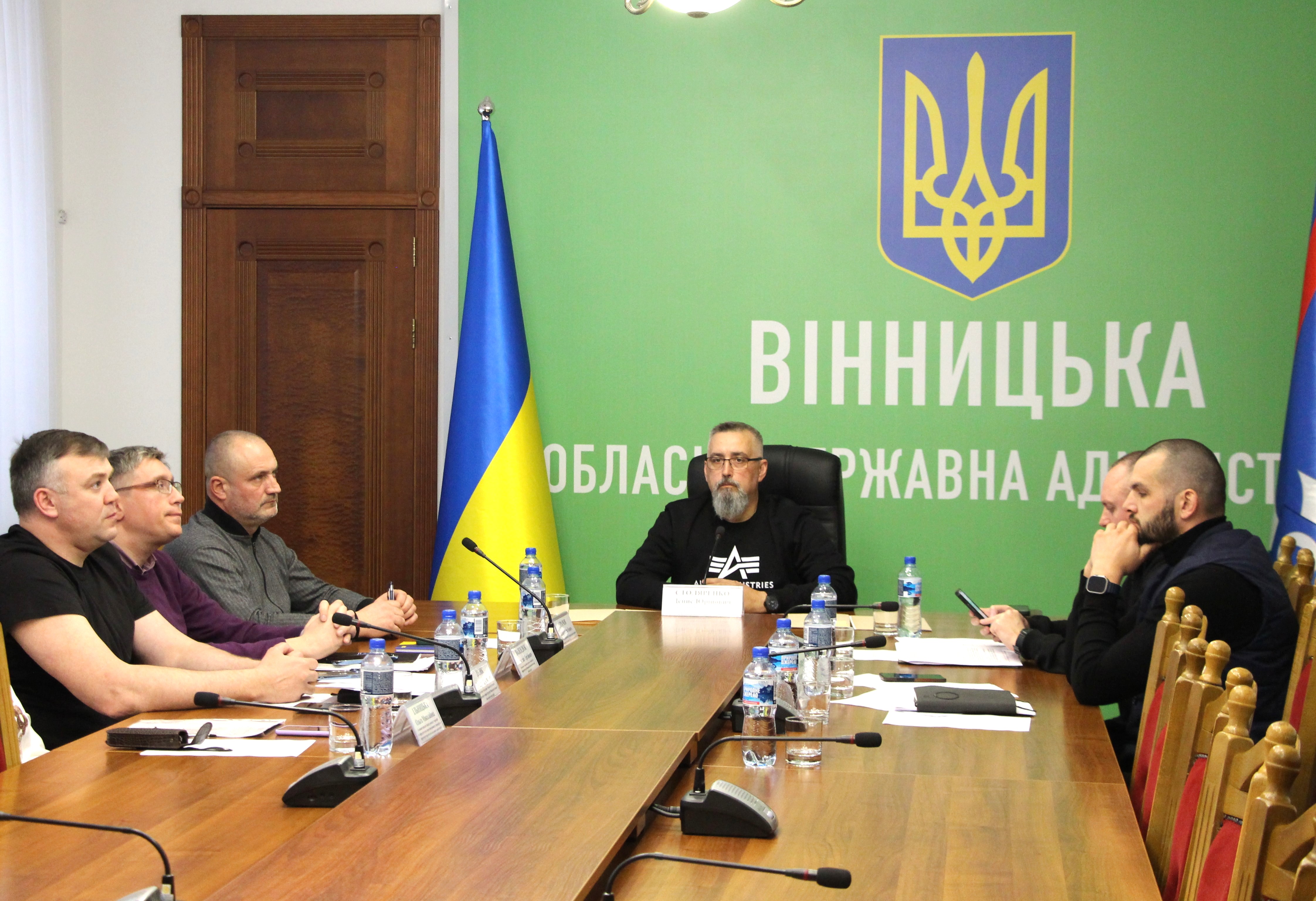 заступник начальника ОВА Денис Столяренко та учасники наради