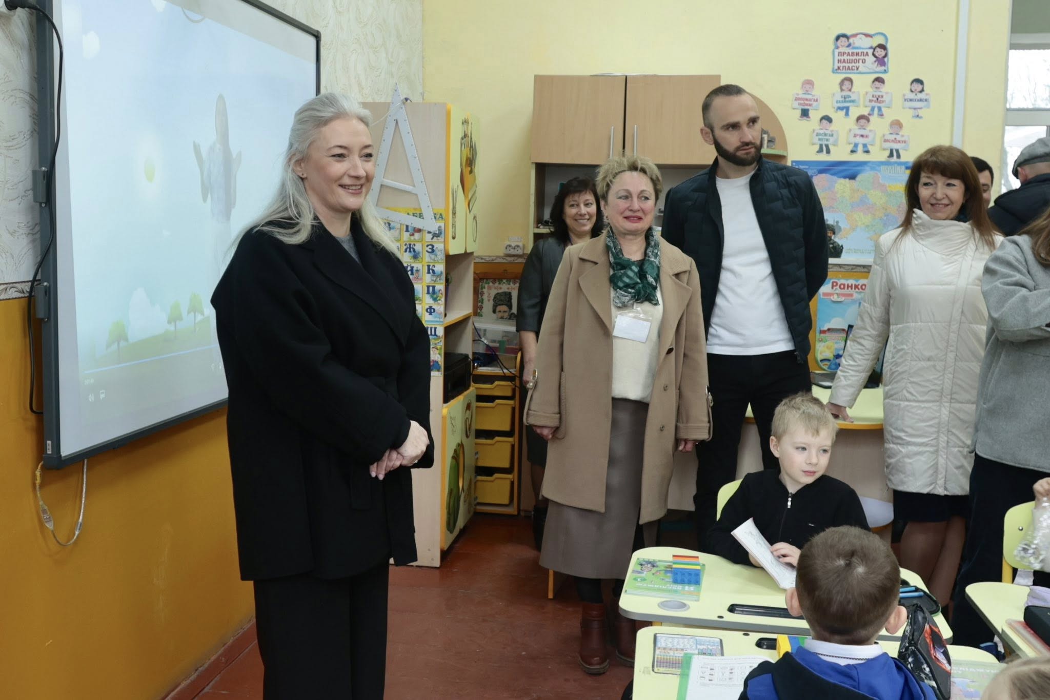 Начальниця ОВА Наталя Заболотна та учасники заходу