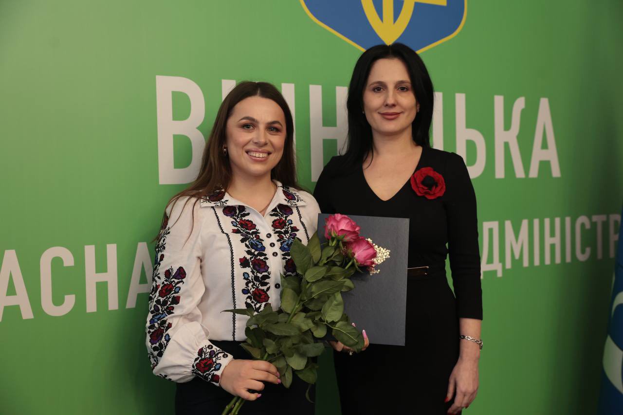 народна депутатка України Ірина Борзова та учасниця заходу