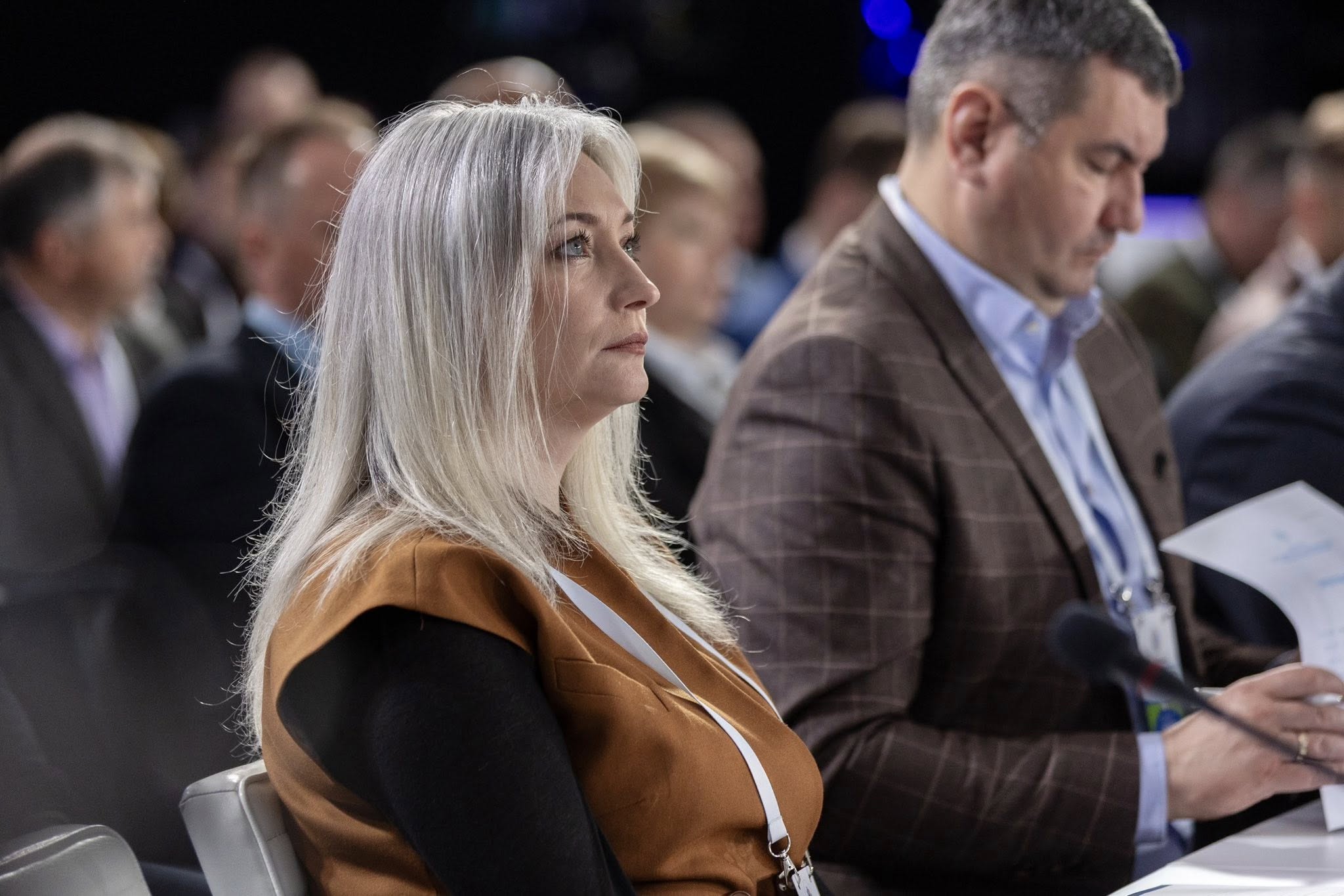 Начальниця обласної військової адміністрації Наталя Заболотна та учасники заходу