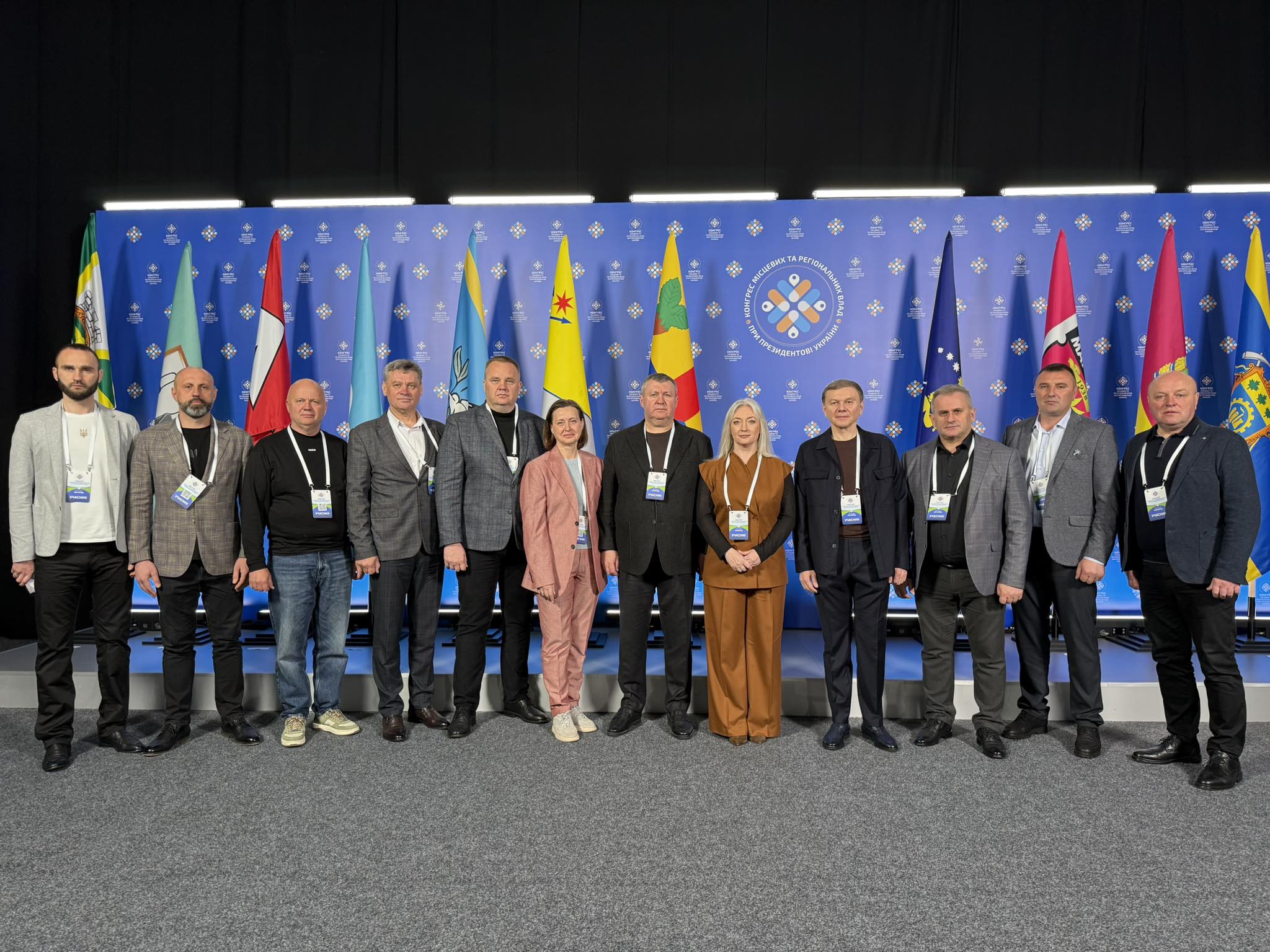 Начальниця обласної військової адміністрації Наталя Заболотна та учасники заходу