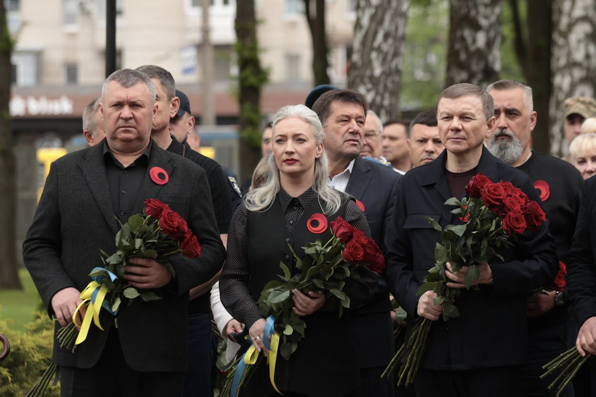 Начальниця ОВА Наталя Заболотна та учасники заходу