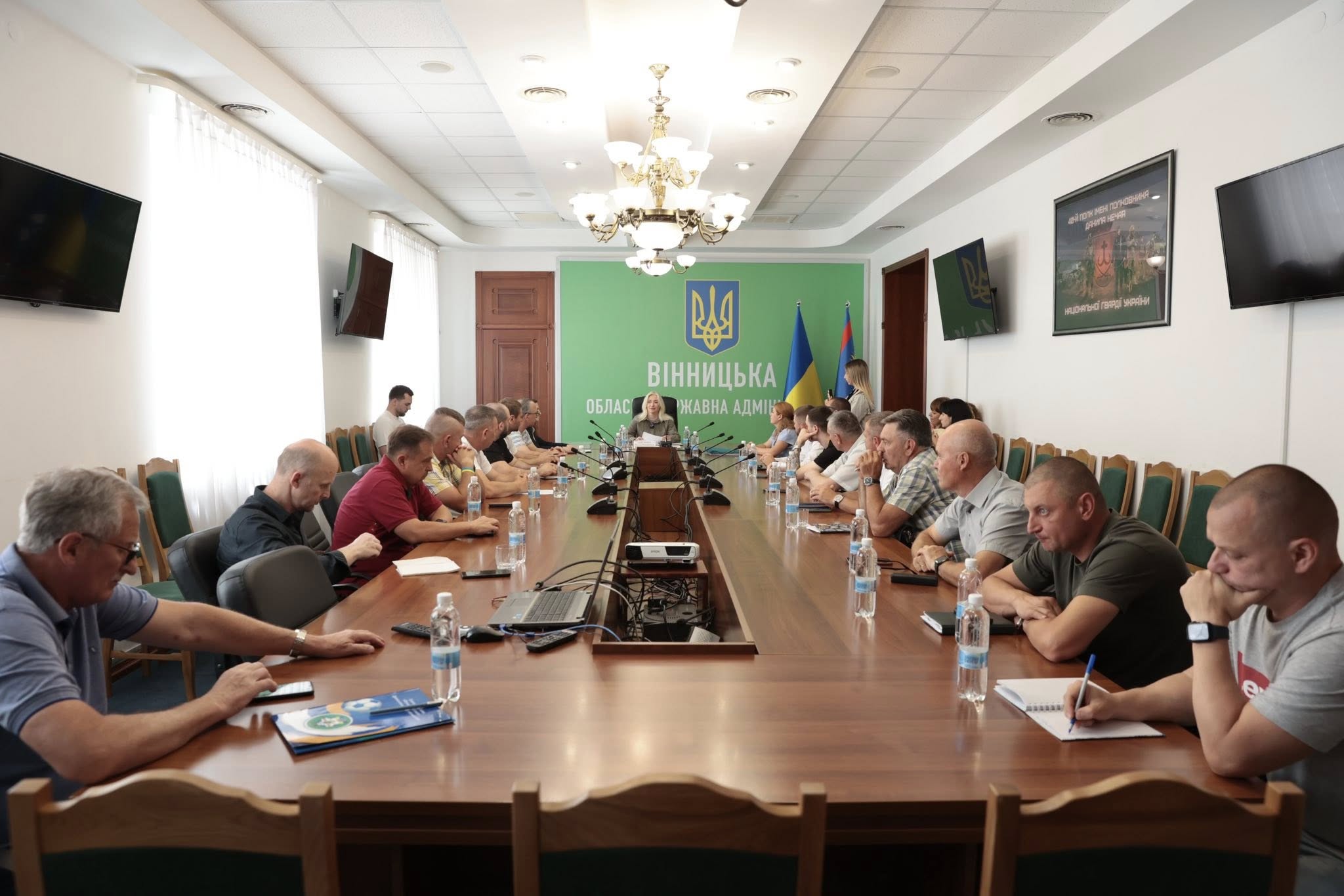 Перша заступниця Начальника ОВА Наталя Заболотна та учасники заходу