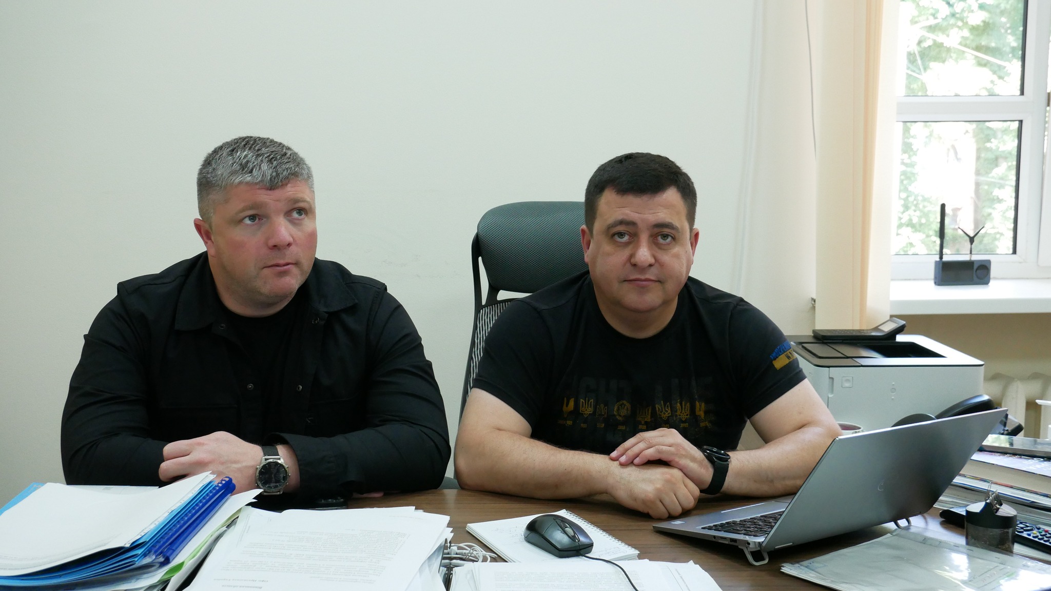 заступники Начальника ОВА Андрій Кавунець та Олександр Піщик
