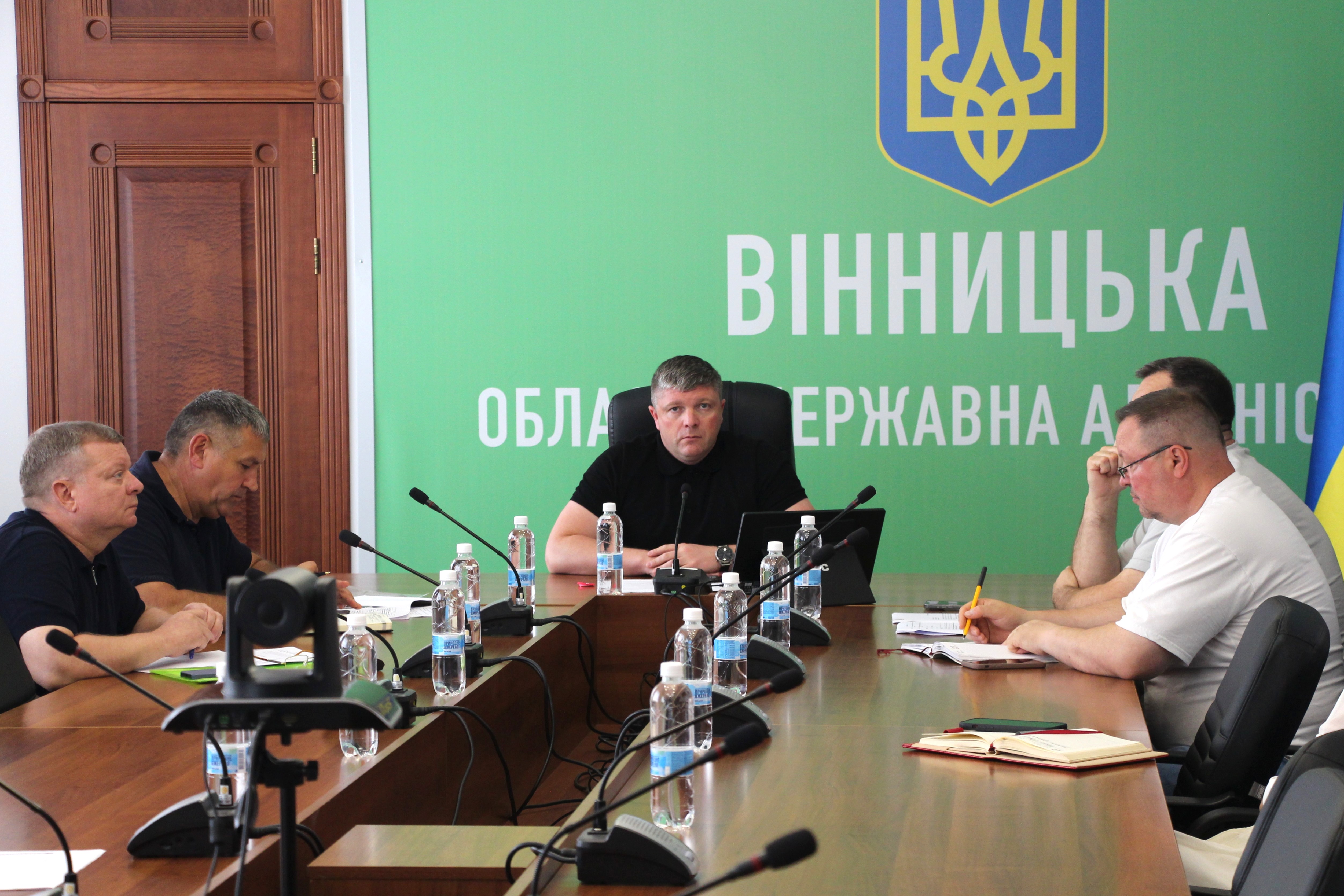 Заступник Начальника ОВА Олександр Піщик та учасники наради
