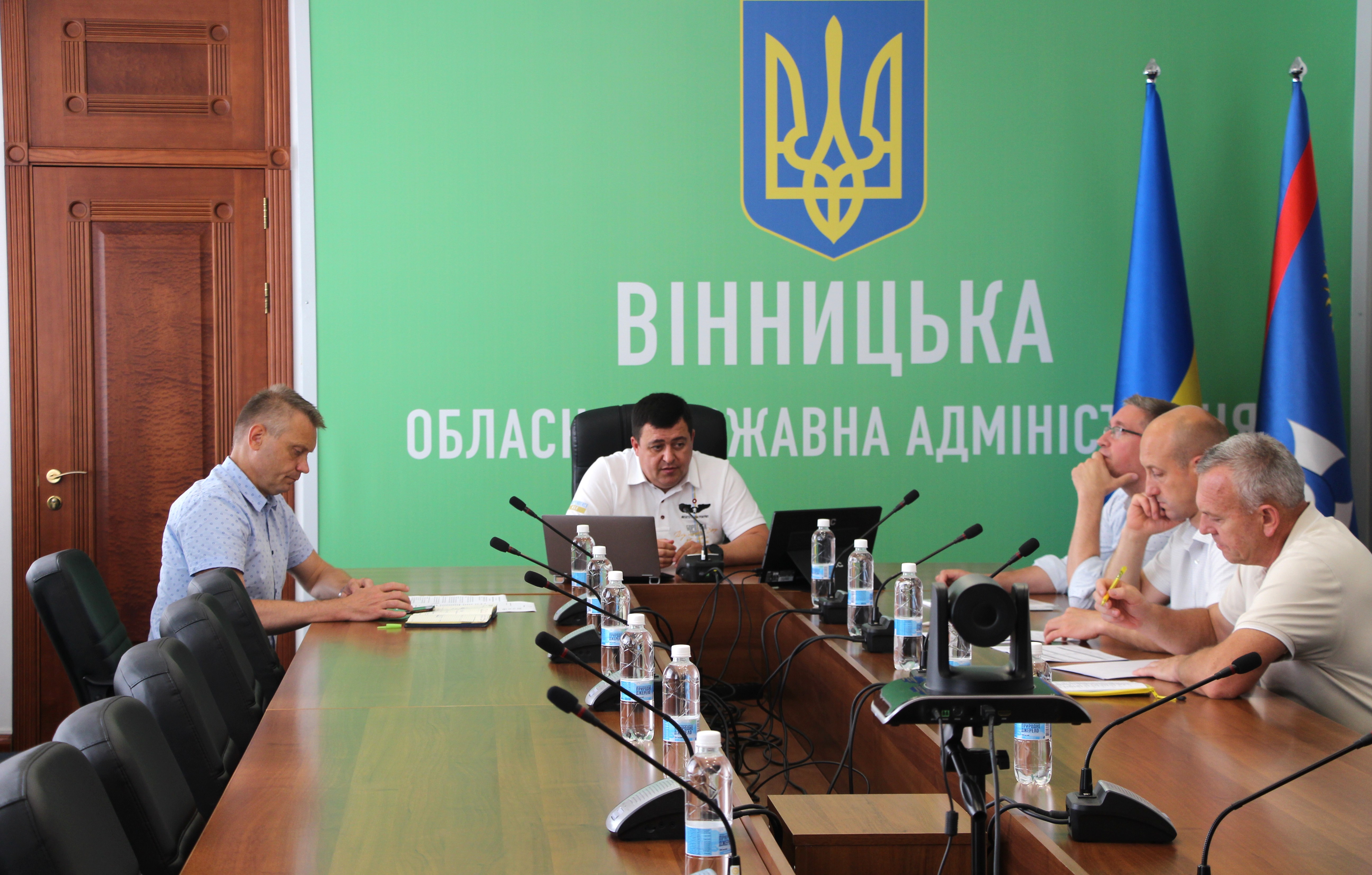 Заступник Начальника ОВА Андрій Кавунець та учасники заходу