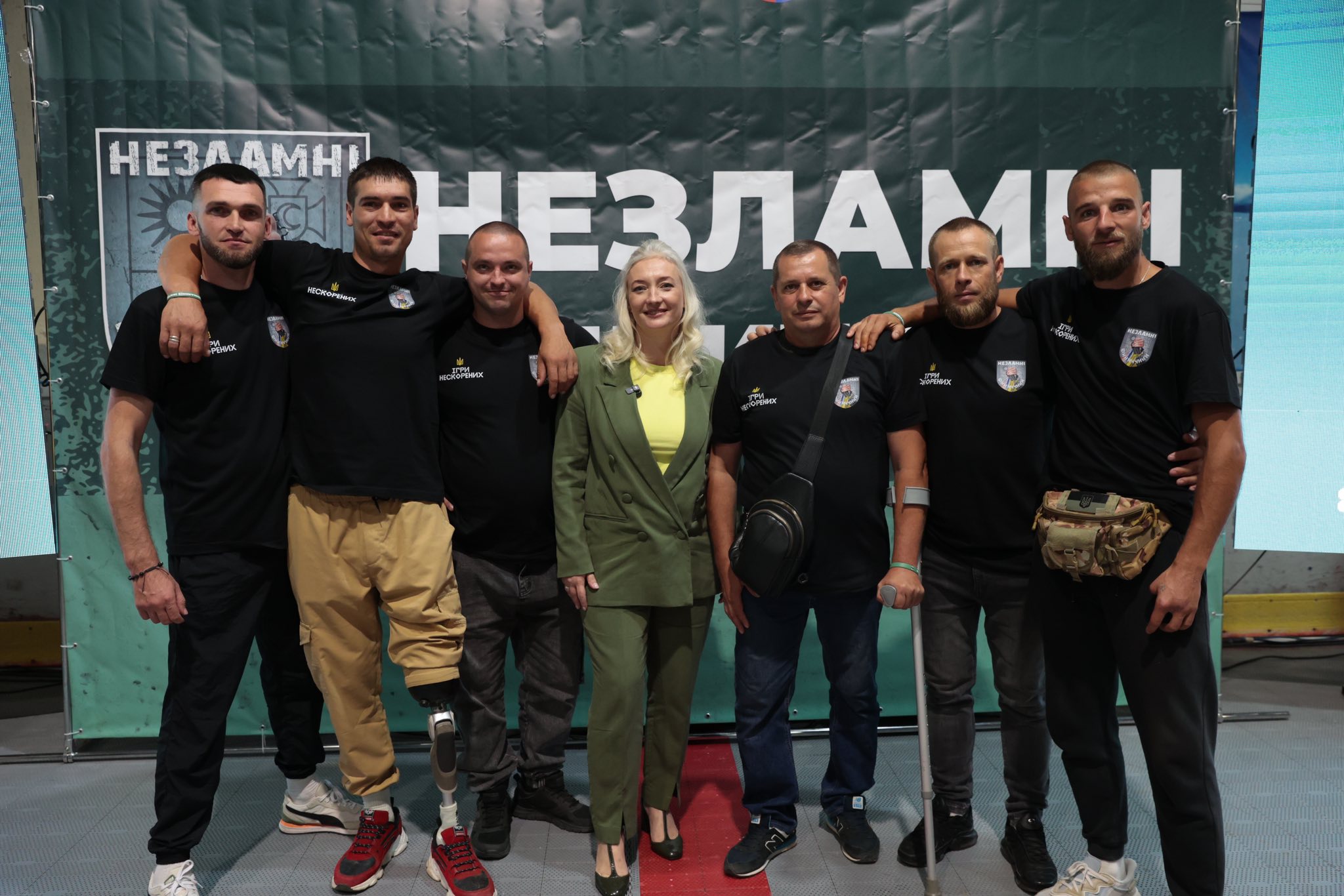 Перша заступниця начальника ОВА Наталя Заболотна та ветерани
