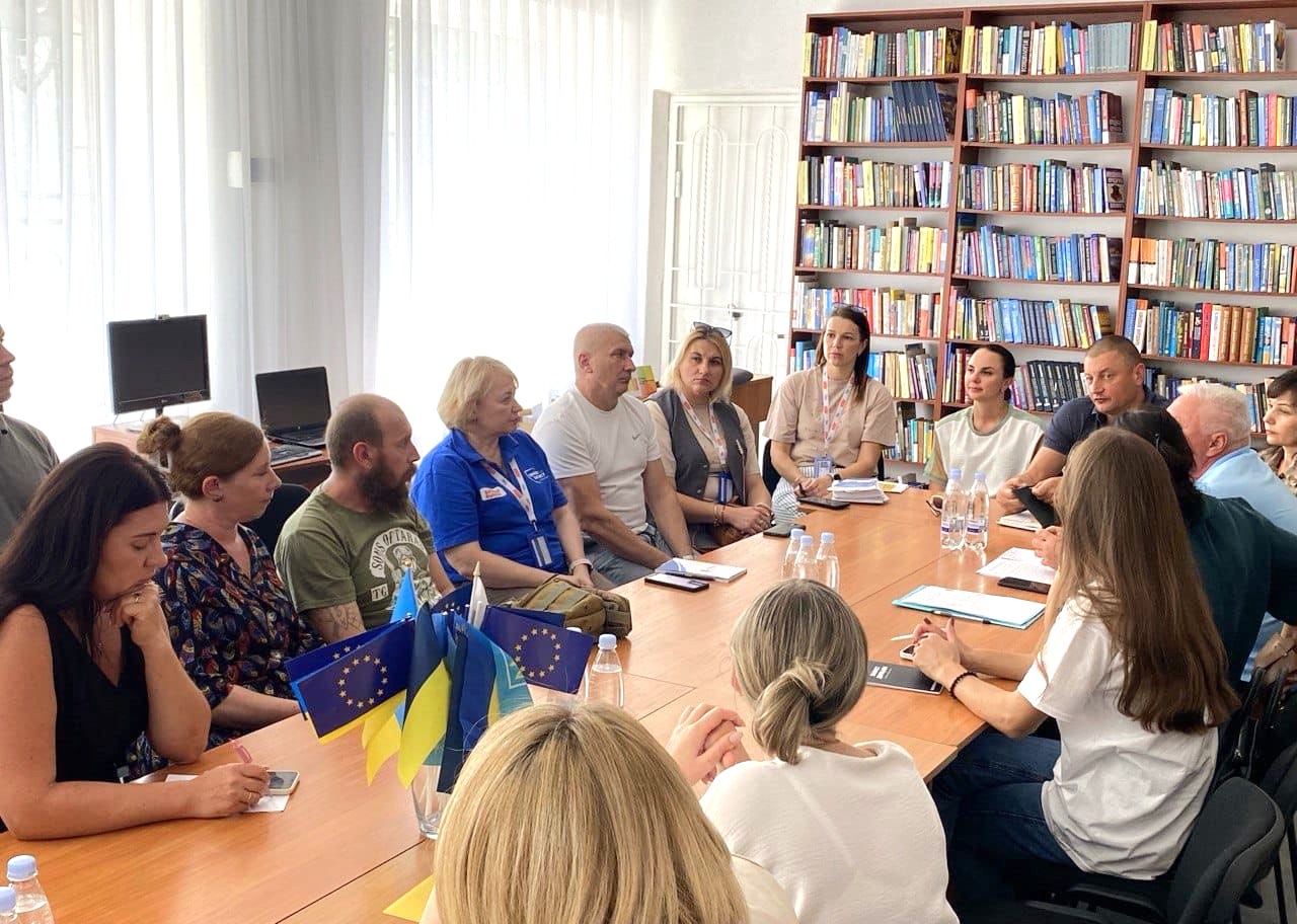 Департамент ветеранської політики ОВА разом із партнерами провели виїзні зустрічі з представниками ветеранських спільнот у громадах Вінниччини