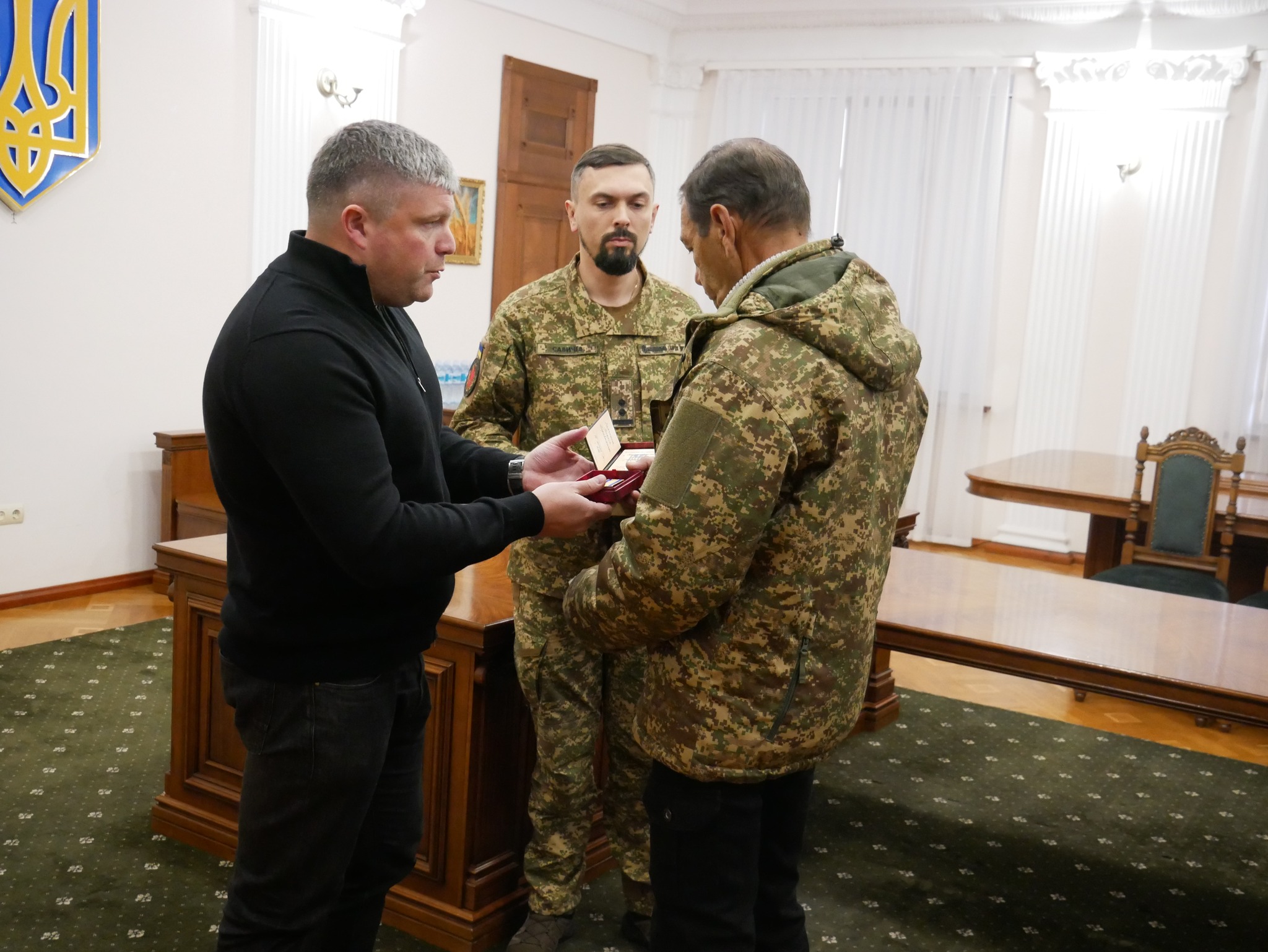 заступник начальника ОВА Олександр Піщик та учасники заходу