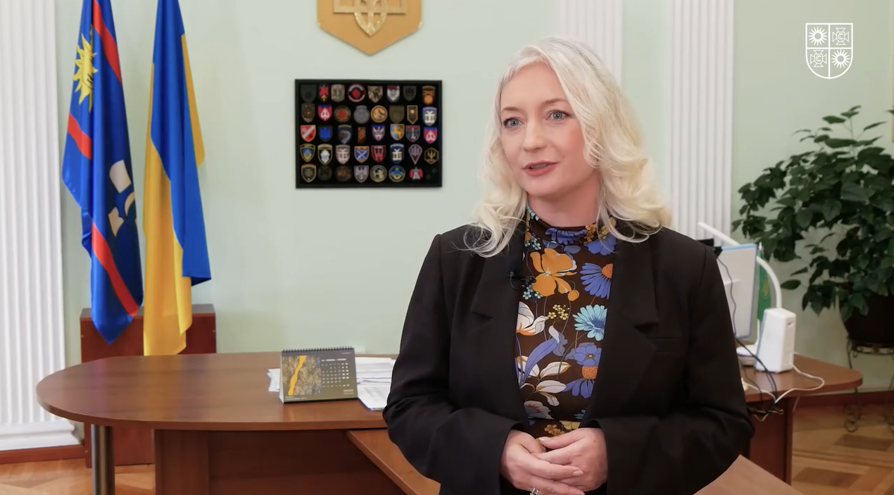 Перша заступниця начальника ОВА Наталя Заболотна