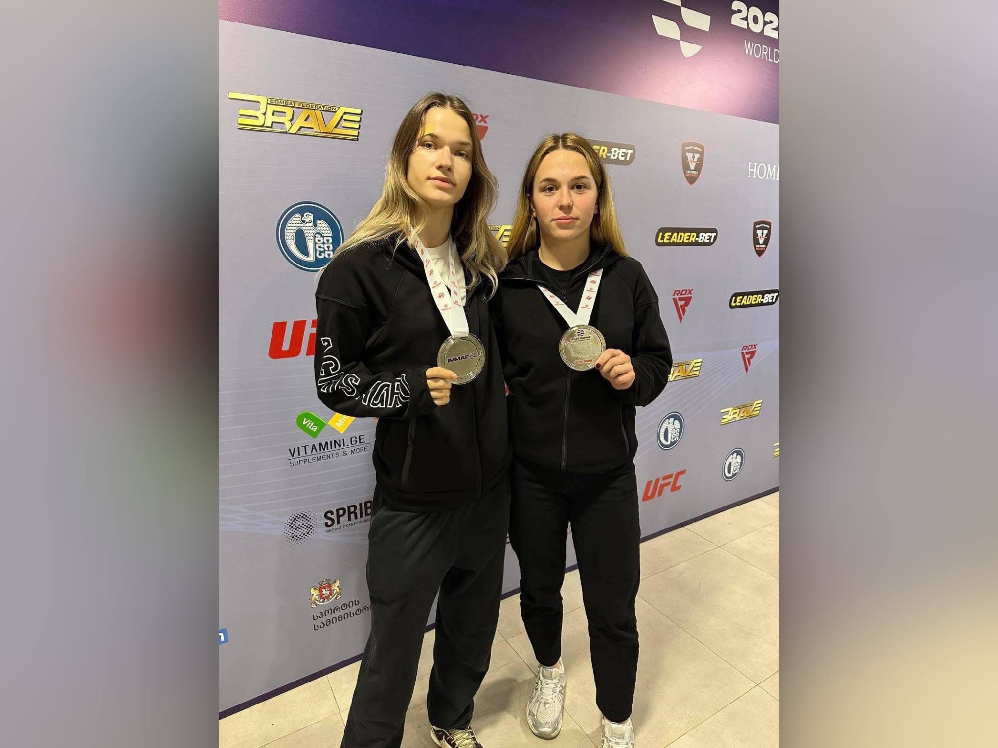 Яна Шелемба та Анастасія Городівська з Вінниччини - срібні призерки Чемпіонату світу ММА