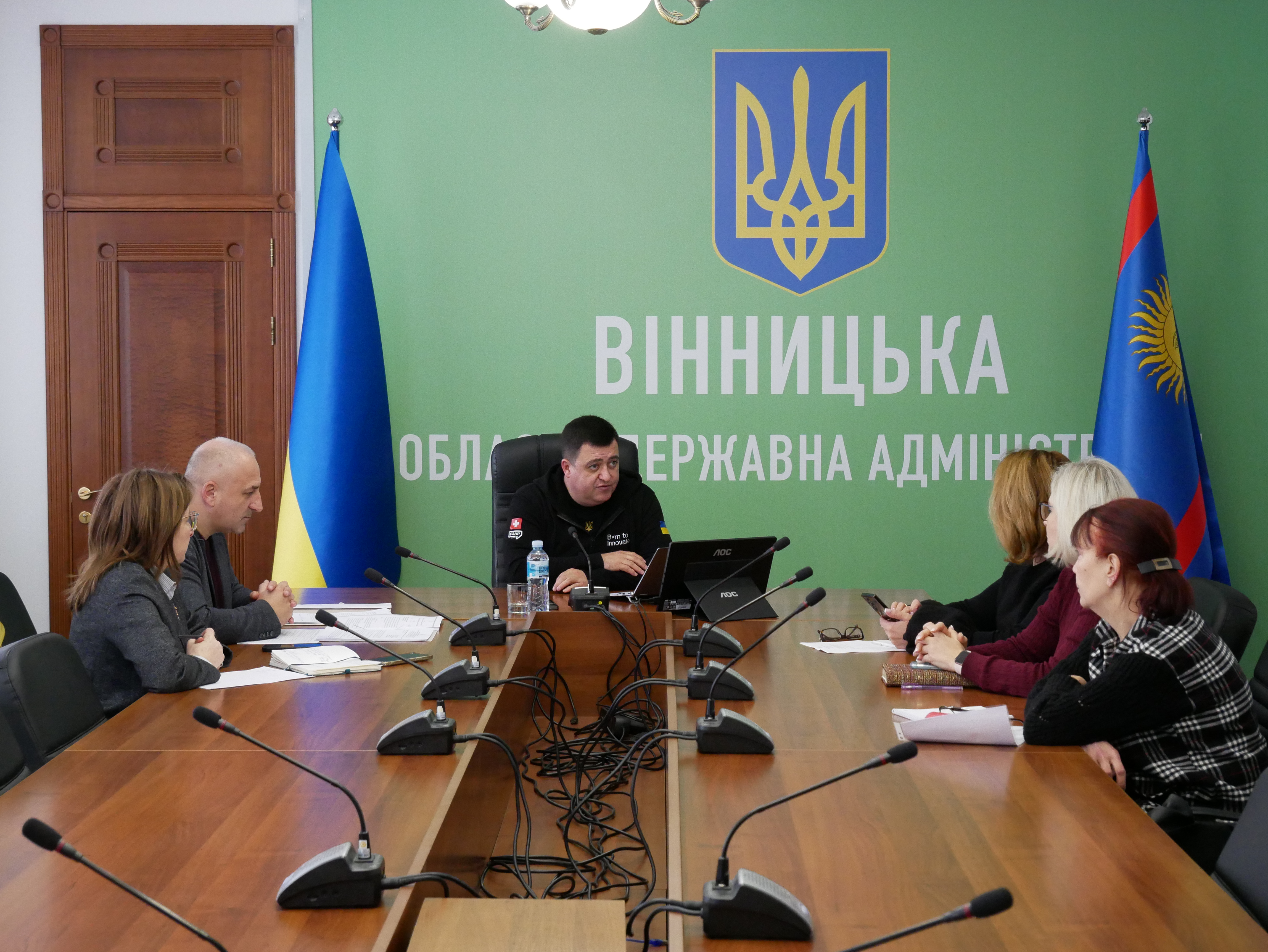 заступник начальника ОВА (CDTO) Андрій Кавунець та учасники заходу