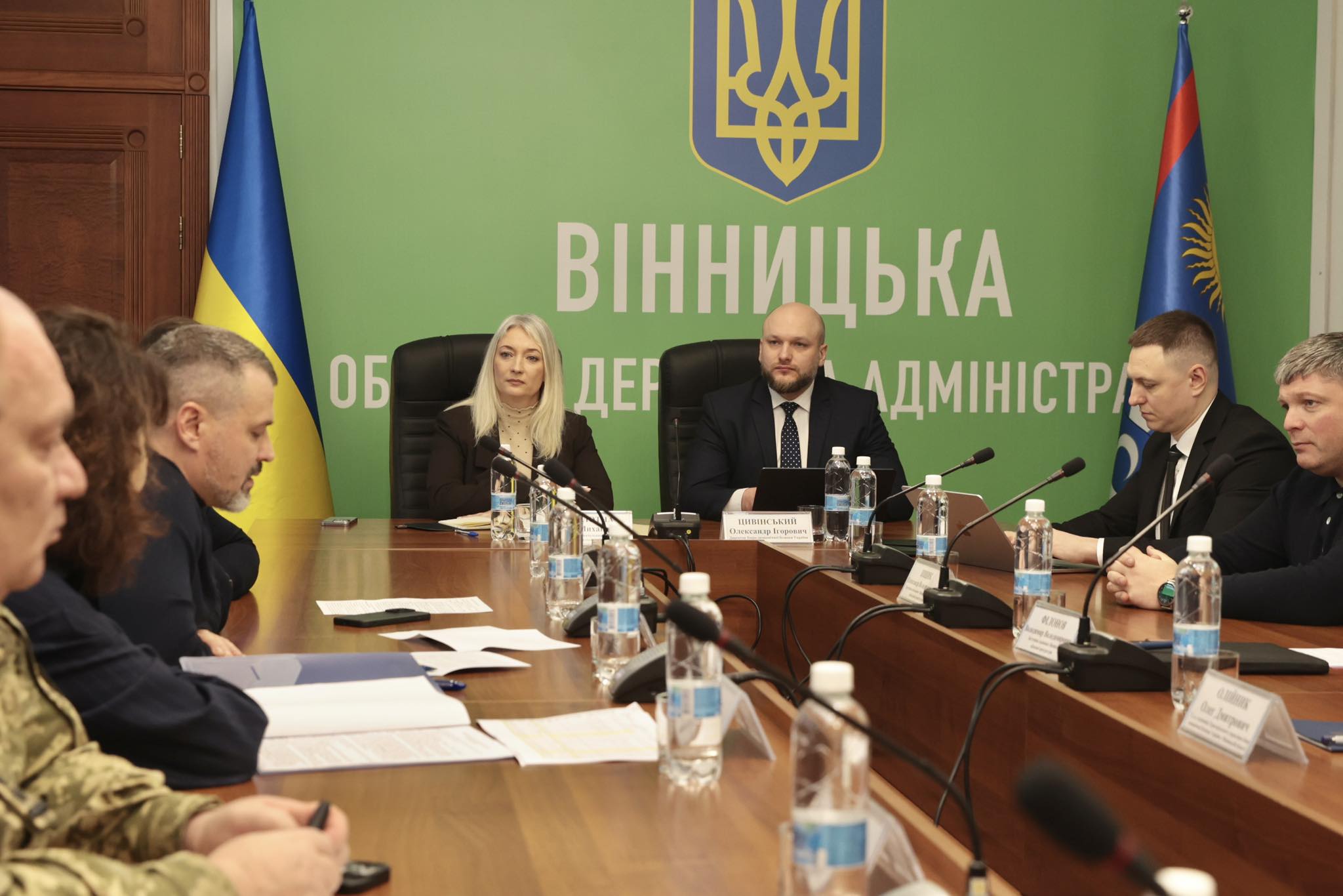 Перша заступниця начальника ОВА Наталя Заболотна та учасники заходу