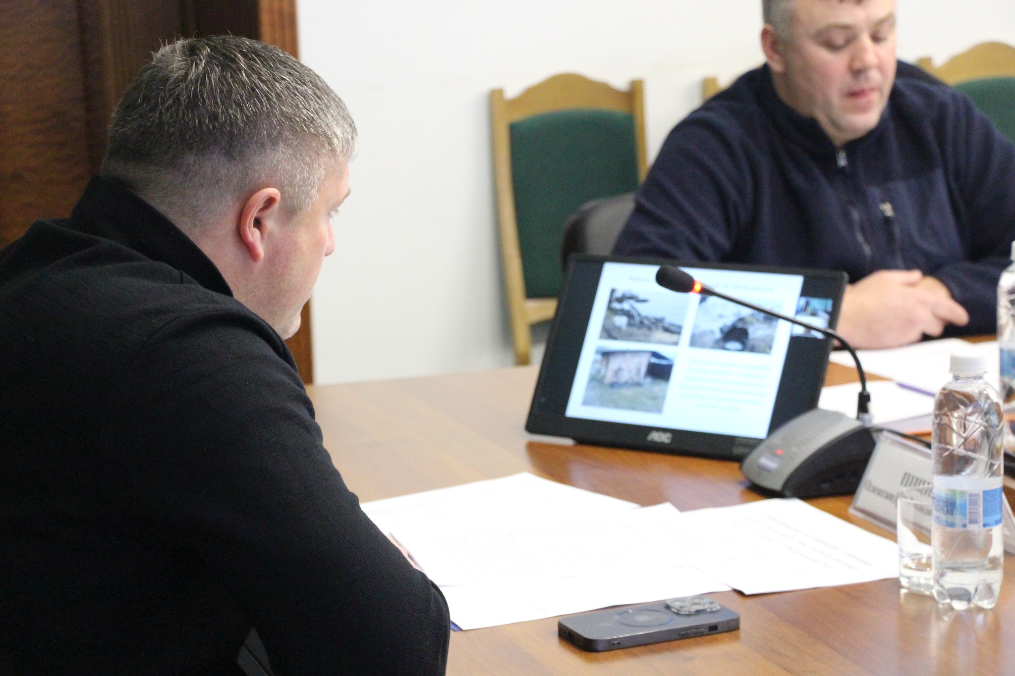 заступник начальника ОВА Олександр Піщик та учасники наради