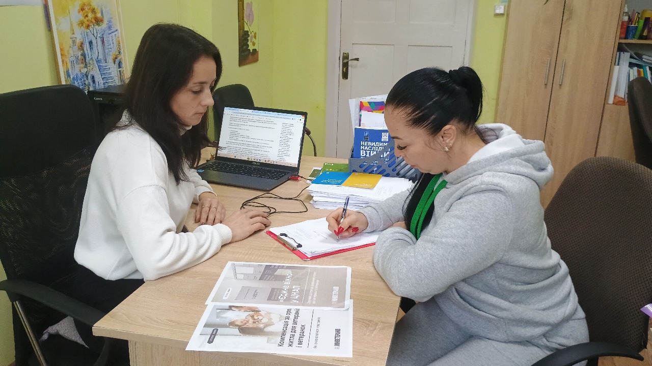 Робота фахівця супроводу ветеранів війни та демобілізованих осіб у Шпиківській територіальній громаді