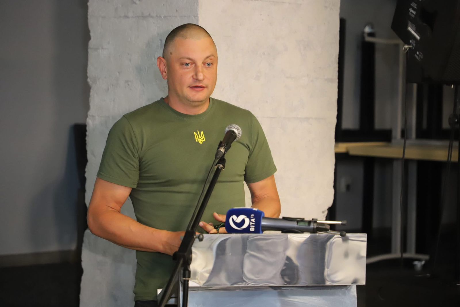 директор Департаменту ветеранської політики Вінницької обласної військової адміністрації Андрій Грачов