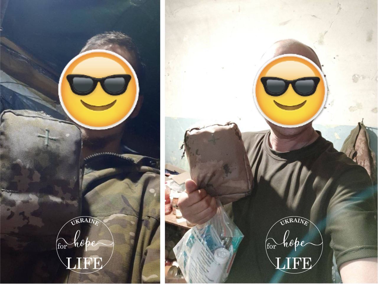 Військовослужбовці з аптечками