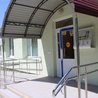 Робочий візит в Шаргородську міську лікарню директорки департаменту охорони здоров’я та реабілітації Вінницької обласної військової адміністрації Ольги Задорожної та її заступника з економічних питань Сергія Лавренюка.
