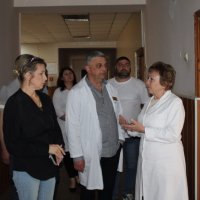 Ольга Задорожна відвідала Хмільницьку ЦРЛ.