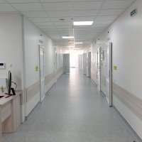 Сергій Борзов оглядає клінічний центр термічної травми і пластичної хірургії Вінницької обласної клінічної лікарні ім. М.І. Пирогова після першої черги реконструкції.