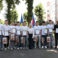 Перша заступниця начальника ОВА Наталя Заболотна та учасники зустрічі