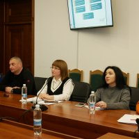 Учасники засідання у конференц-залі Вінницької ОВА