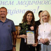 Перша заступниця Начальника ОВА Наталя Заболотна, заступник голови Вінницької обласної Ради Ігор Івасюк та учасниця заходу