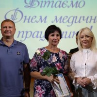 Перша заступниця Начальника ОВА Наталя Заболотна, заступник голови Вінницької обласної Ради Ігор Івасюк та учасниця заходу