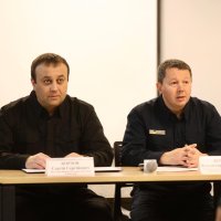 Начальник ОВА Сергій Борзов та учасники заходу