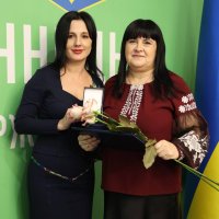 вручення грамот Верховної Ради України, народною депутаткою України Іриною Борзовою