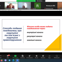 Відеоконференція. Cкріншот. Учасники zoom-конференції. Слайд доповідача.