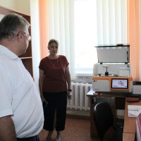 Робочий візит в Шаргородську міську лікарню директорки департаменту охорони здоров’я та реабілітації Вінницької обласної військової адміністрації Ольги Задорожної та її заступника з економічних питань Сергія Лавренюка.