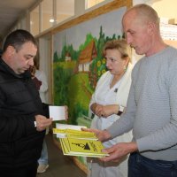 начальник Могилів-Подільської районної військової адміністрації Юрій Яцук та учасники заходу