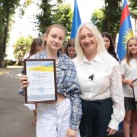 Перша заступниця начальника ОВА Наталя Заболотна та учасниця зустрічі