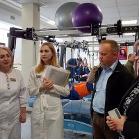 Делегація Ліберецького краю Чеської Республіки та секретар Ясської повітової ради Лакраміоара Верніка-Даскалеску