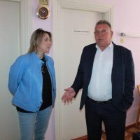 Директорка департаменту охорони здоров’я та реабілітації Вінницької ОВА Ольга Задорожна з робочим візитом відвідала медичні заклади Томашпільської громади.
