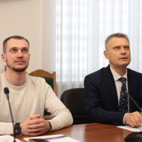 директор Департаменту міжнародного співробітництва та регіонального розвитку ОВА Ігор Цехановський та представник Департаменту