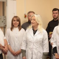 Перша заступниця начальника ОВА Наталя Заболотна з учасниками заходу
