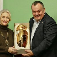 Перша заступниця Начальника ОВА Наталя Заболотна та член регіональної ради, директор управління охорони здоров’я Ліберецького краю Чеської Республіки Владімір Ріхтер