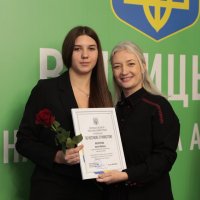 Перша заступниця начальника ОВА Наталя Заболотна та учасниця заходу