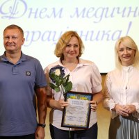 Перша заступниця Начальника ОВА Наталя Заболотна, заступник голови Вінницької обласної Ради Ігор Івасюк та учасниця заходу