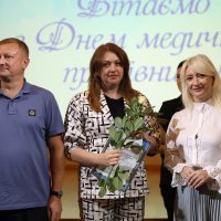 Перша заступниця Начальника ОВА Наталя Заболотна, заступник голови Вінницької обласної Ради Ігор Івасюк та учасниця заходу